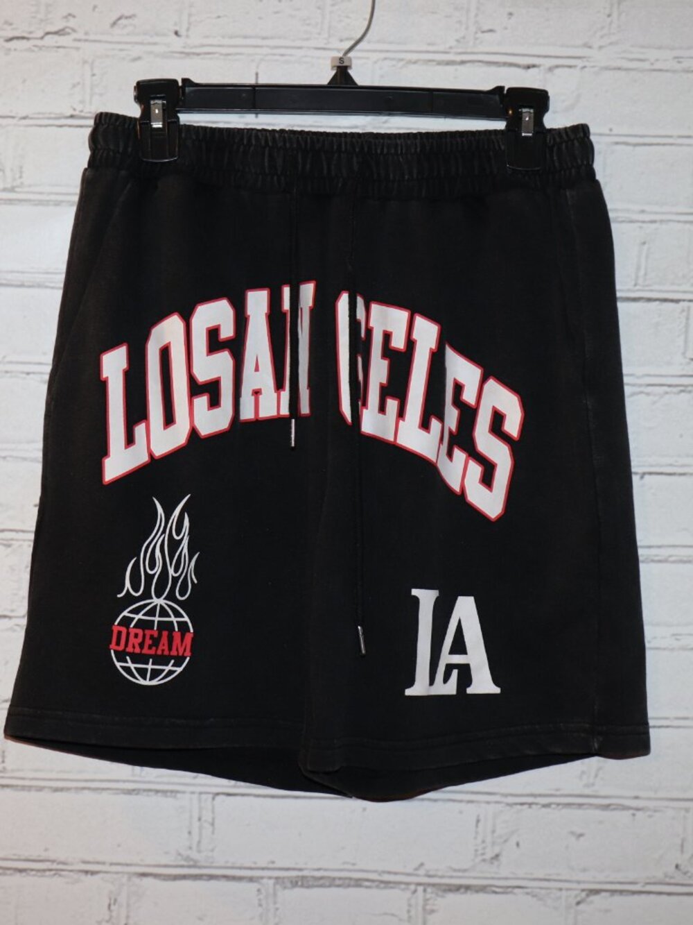 🖤 ROMWE Los Angeles Graphic Shorts · Women’s Small · Black
